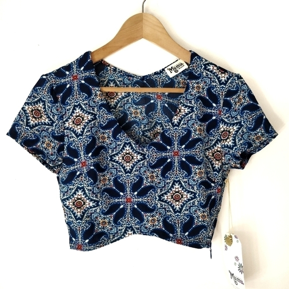 Show Me Your Mumu Miami Crop Top in Copacabana - Picture 4 of 8